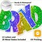 Happy Birthday Yard Sign with Metal Stakes - 16” Outdoor Lawn Decorations, Weather-Resistant Letters, birthday party supplies gift for Kids & Adults (Glitter)